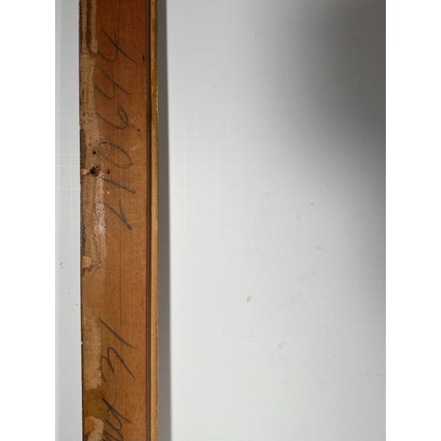 Gold Mid-20th Century Giltwood Reeded Frame in the Style of Stanford White For Sale - Image 8 of 12