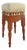 English Turned Leg Painted Tall Stool For Sale
