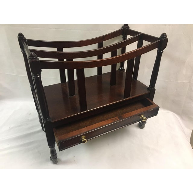 Auburn English Mahogany Canterbury For Sale - Image 8 of 11