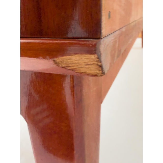 Wood Swedish Modern Sideboard in Pyramid Mahogany, 1940s For Sale - Image 7 of 14