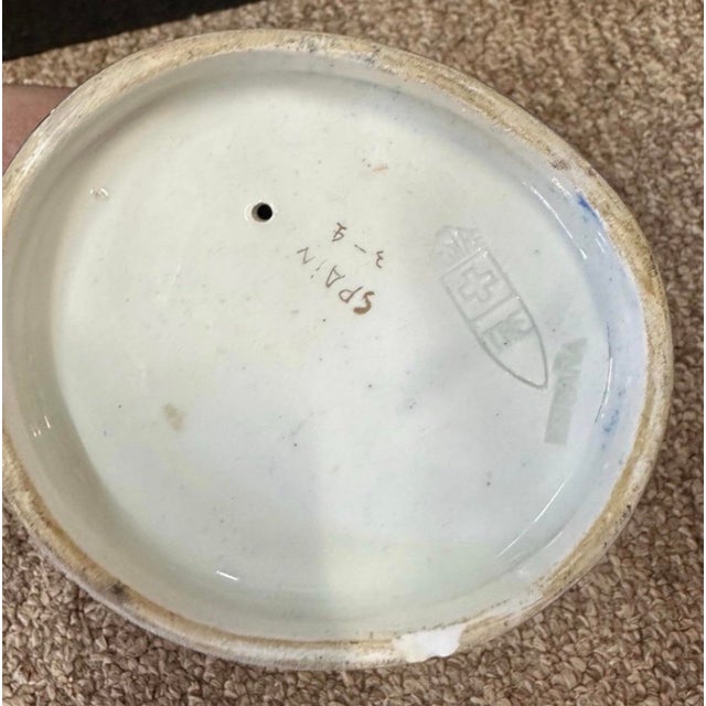 Spanish 1970s Porcelain Figure Signed Tre Spain Unusual Unique 7in For Sale - Image 3 of 6