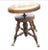 Late 19th Century Victorian Swivel Adjustable Height Oak Piano Stool, Circa 1890s For Sale - Image 5 of 11