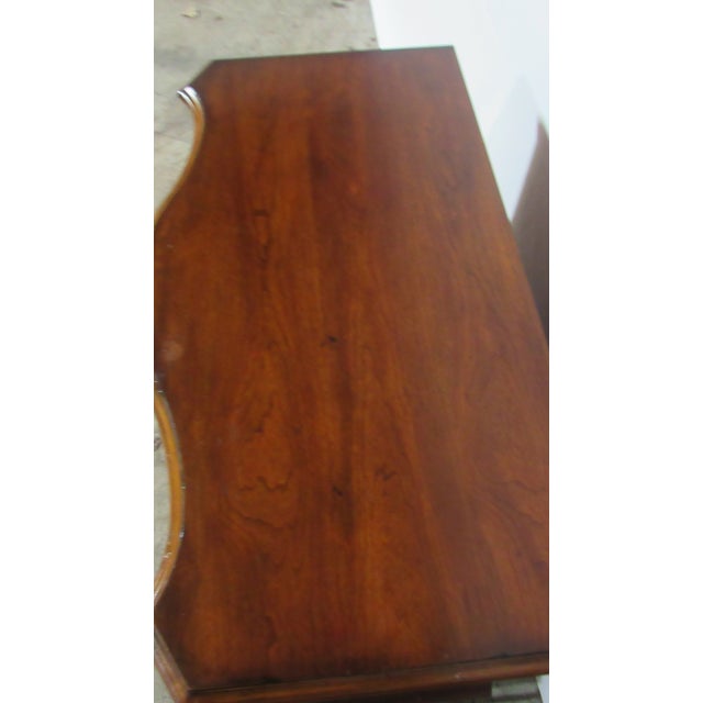 1980s Pair Designer Cherry Ethan Allen Nightstands Bachelors Chests Tuscany For Sale - Image 6 of 11