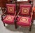Traditional Empire Mahogany Armchairs in Petit Point, Set of 2 For Sale - Image 3 of 5