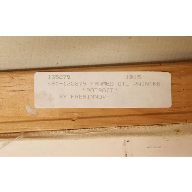 Oil Painting 'Portrait of Maria Lopoukhina' After Vladimir Borovikovsky For Sale - Image 12 of 13