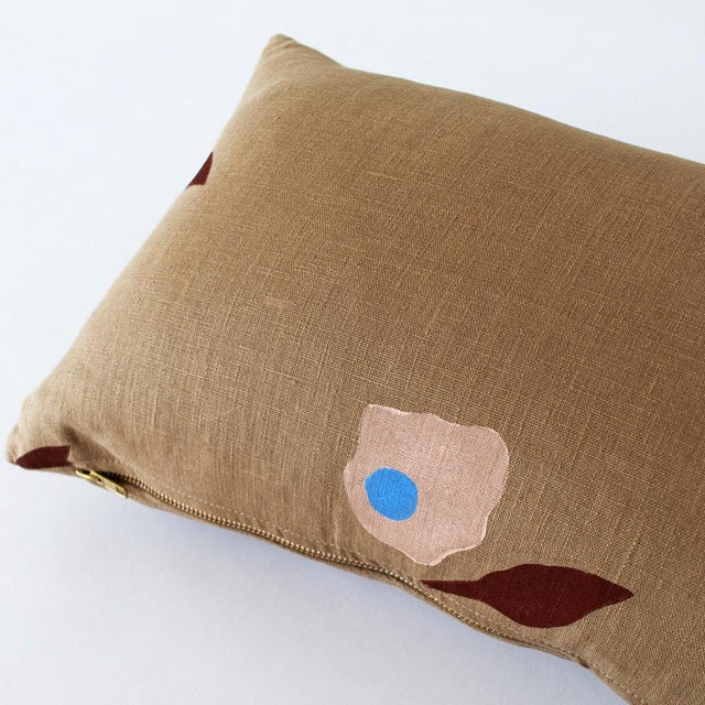 This pillow features Aquinnah Hand Block by Caroline Z Hurely for Schumacher with a knife edge finish. Our Aquinnah Pillow...