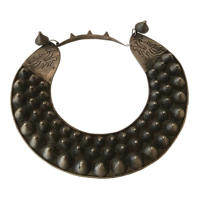 Miao - Tribe Silver Metal Sculptural Body Adornment For Sale