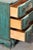 Mid 20th Century Shell Motif Pair of Chests Painted in Rich Peacock For Sale In Atlanta - Image 6 of 13