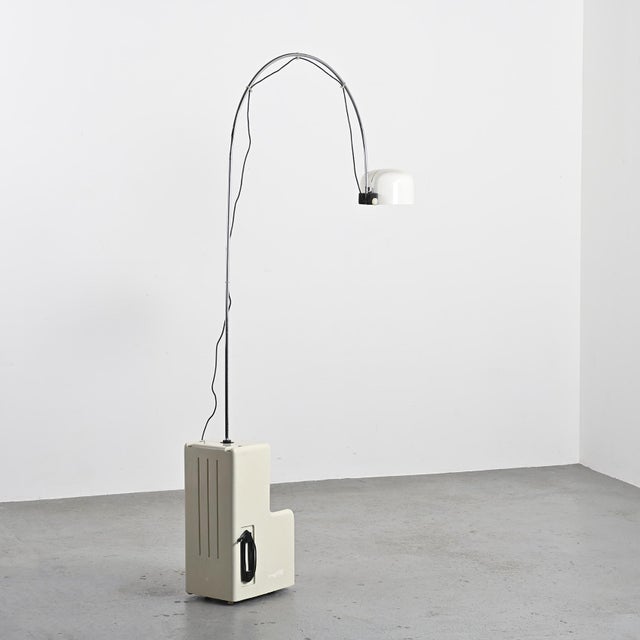 Cream Caribù Floor Lamp by Lella Montecroci and Marco De Carli, 1972 For Sale - Image 8 of 15