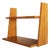 Mid-Century Beech Wall Shelf, Czechoslovakia, 1960s For Sale