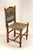 Dated 1902 German Schwälmer Folk Art Wedding Chair For Sale In Houston - Image 6 of 18