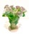 Green 1970s Daum France Pâte De Verre “Roses” Vase - Signed For Sale - Image 8 of 8