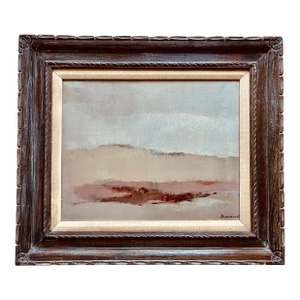 Original Oil on Canvas Framed Landscape-Signed-Baranet