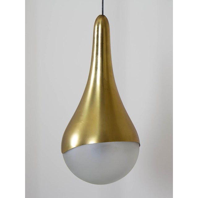 Metal Model 1849 Lamp by Max Ingrand for Fontana Arte, 1950s For Sale - Image 7 of 9