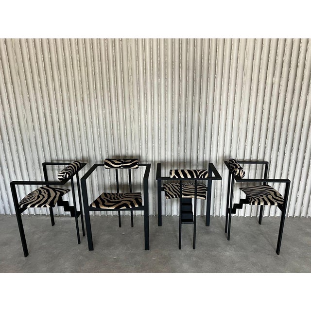 Trix Chairs by Karl-Friedrich Förster for KFF, 1980s, Set of 4 For Sale - Image 15 of 18