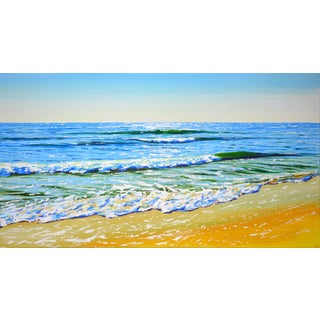 Sea. Light 10. Modern Original Painting. Iryna Kastsova For Sale
