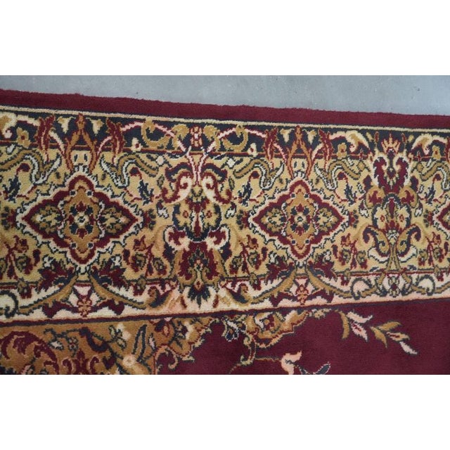 Rug with Red and Yellow Patterns For Sale - Image 4 of 13