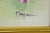 Late 20th Century Mary Wilson French Hand Painted Porcelain Plaque Pink Rose Flower Painting (A) For Sale - Image 9 of 17