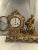 Victorian Antique Figural Mantel Clock by Waterbury For Sale - Image 3 of 11
