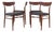 Mid-Century Modern Teak Dining Chairs by Gustav Herkströter for Lübke, 1960s, Set of 4 For Sale