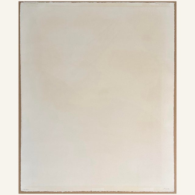 Japanese Toko Shinoda, After the Rain, Hand Colored Lithograph on Arches Paper, 1968, Signed For Sale - Image 3 of 3