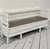 19th Century Swedish Neoclassical Painted Bench ~ Trunk For Sale - Image 4 of 17