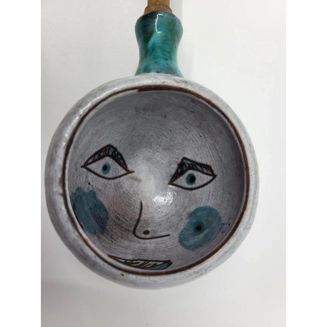 French Ceramic Ladle, 1950s For Sale - Image 6 of 9