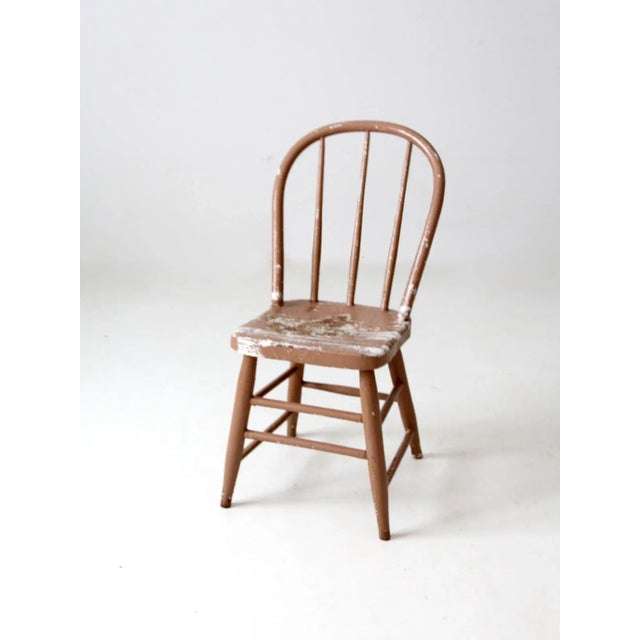 Vintage Spindle Back Windsor Chair For Sale - Image 11 of 11