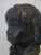1970s Amr Spadem Stone Sculpture Black Bust of Child on Stone Base For Sale - Image 11 of 13