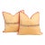 Pair of Tara Zardozi-Embroidered Silk Pillow Covers For Sale