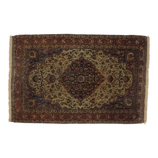 1910's Persian Ferahan Rug- 4′3″ × 6′6″ For Sale