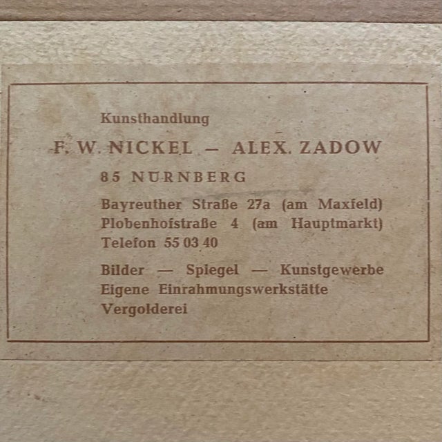 1950s "Digger in Potato Field" Reproduction Print after Vincent Van Gogh, Framed For Sale In Philadelphia - Image 6 of 7