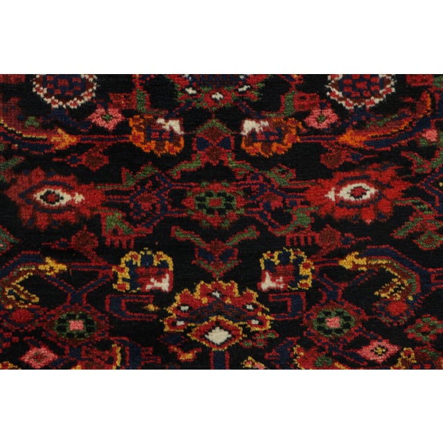Rug & Kilim Antique Persian Karabagh Extra-Long Runner With Floral Medallions - Rug & Kilim For Sale - Image 4 of 7