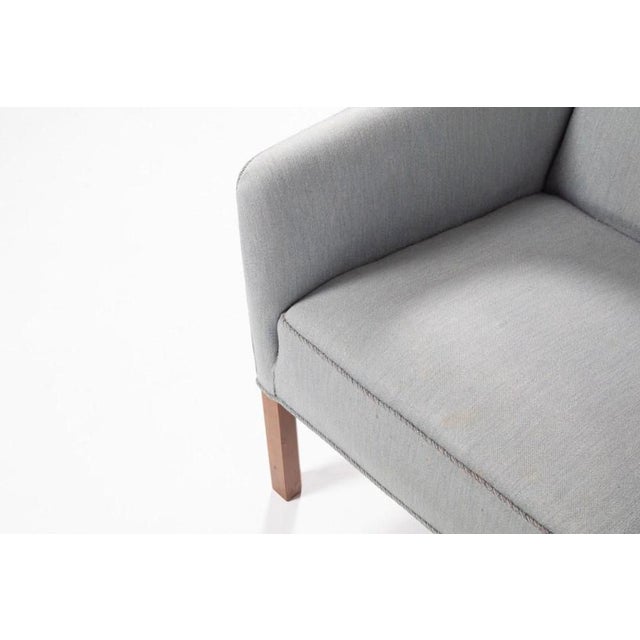 Wood Danish Club Chairs from Einar Larsen, Set of 2 For Sale - Image 7 of 12