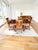 1930 Pristine Quarter Sawn Tiger Oak Draw-Leaf Table. Completely refinished and restored to its original elegance. This...