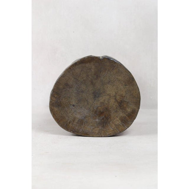 Vintage Tonga Stool in Wood For Sale - Image 4 of 5