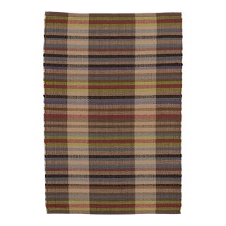 Dash & Albert by Annie Selke Swedish Rag Indoor/Outdoor Rug, 6' x 9' For Sale