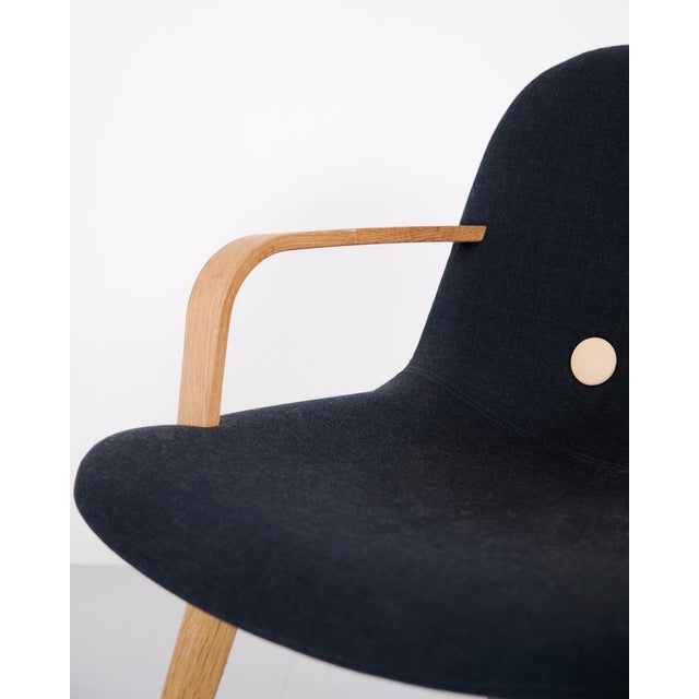 Vintage Danish Model EJ 3 Lounge Chair in Oak by Erik Jørgensen, 1990s For Sale - Image 6 of 10