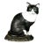 American Cast Iron Model of a Cat For Sale