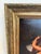 Paint Antique 19c. Original Oil Painting French School Huntress, Signed, Gild Frame For Sale - Image 7 of 8