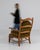 Oak Brutalist Armchair, Antique, France, Circa 1970 For Sale In Greensboro - Image 6 of 15