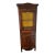 Late 19th Century French Louis XV Corner Curio Cabinet For Sale