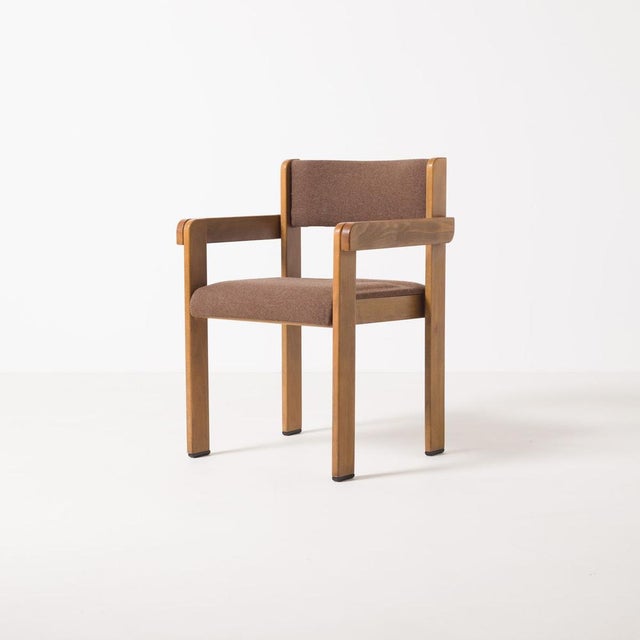 Mid-Century Modern Postmodern Stackable Dining Armchair from Wiesner-Hager, Austria, 1980s For Sale - Image 3 of 10