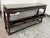 Chinoiserie Black Lacquer Console Table, Vintage For Sale - Image 4 of 12