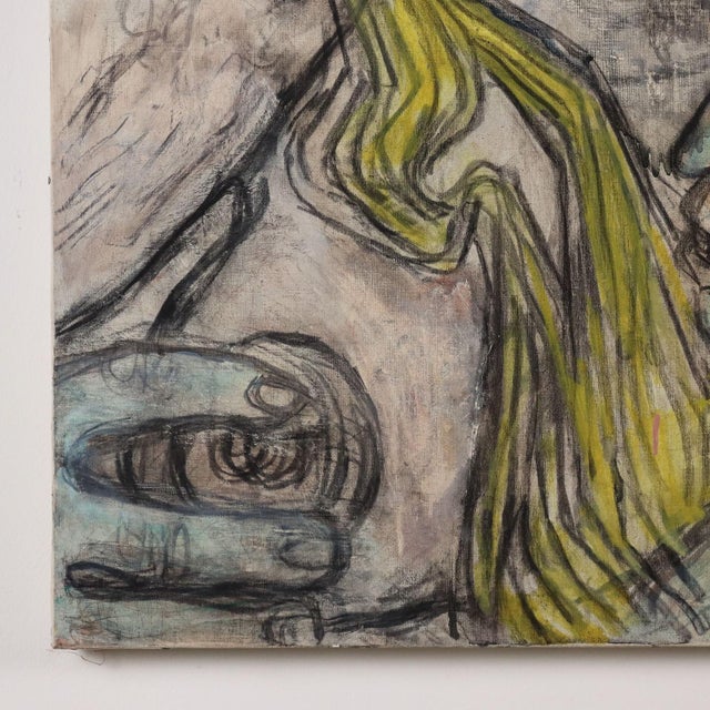 Orazi, Composition, Oil on Canvas For Sale - Image 6 of 10