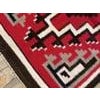 Mid 20th Century 1940s Red Geometric Tribal Antique American Navajo Rug 2'2" X 2'10" Flatweave Wool Carpet For Sale - Image 5 of 5
