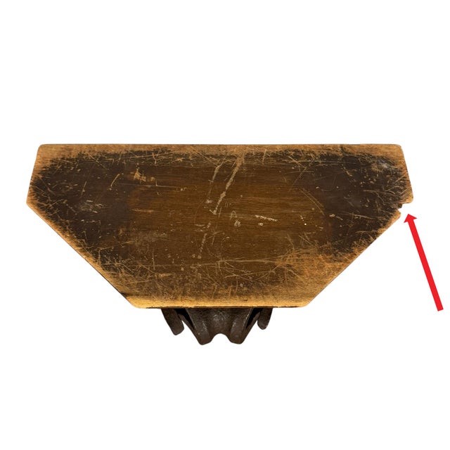 Pair of 19th Century American Beaux Arts Cast Iron Wall Brackets For Sale - Image 12 of 12