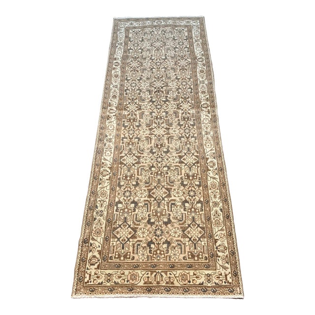 Bellwether Rugs Antique Malayer Runner - 3'10" X 10'2" For Sale