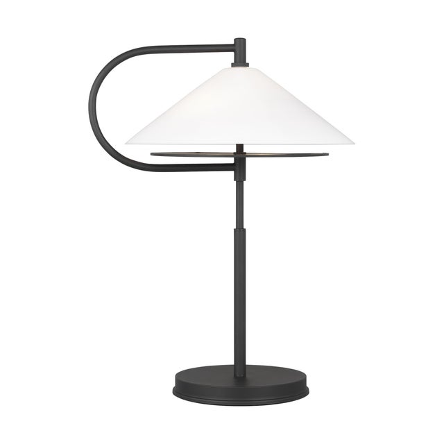 The Gesture table lamp by Kelly Wearstler offers a dramatic and architectural take on Kelly’s signature use of mixed...
