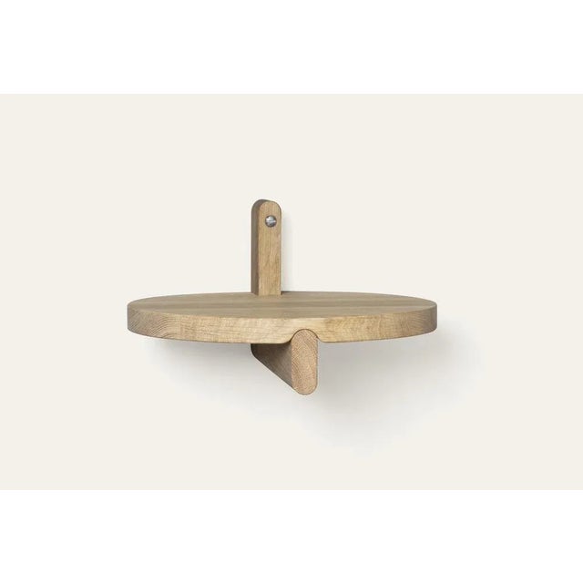 Natural Rondelle round shelf by Storängen Design Dimensions: D 25 x H 14 cm Materials: oak wood. Available in other colors...